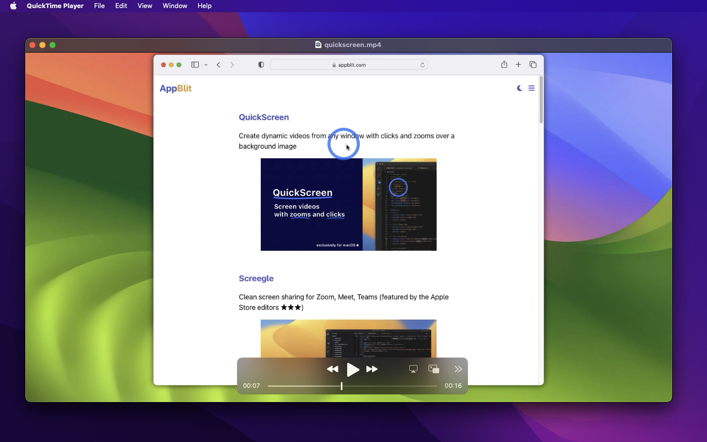 QuickScreen Screen Recorder