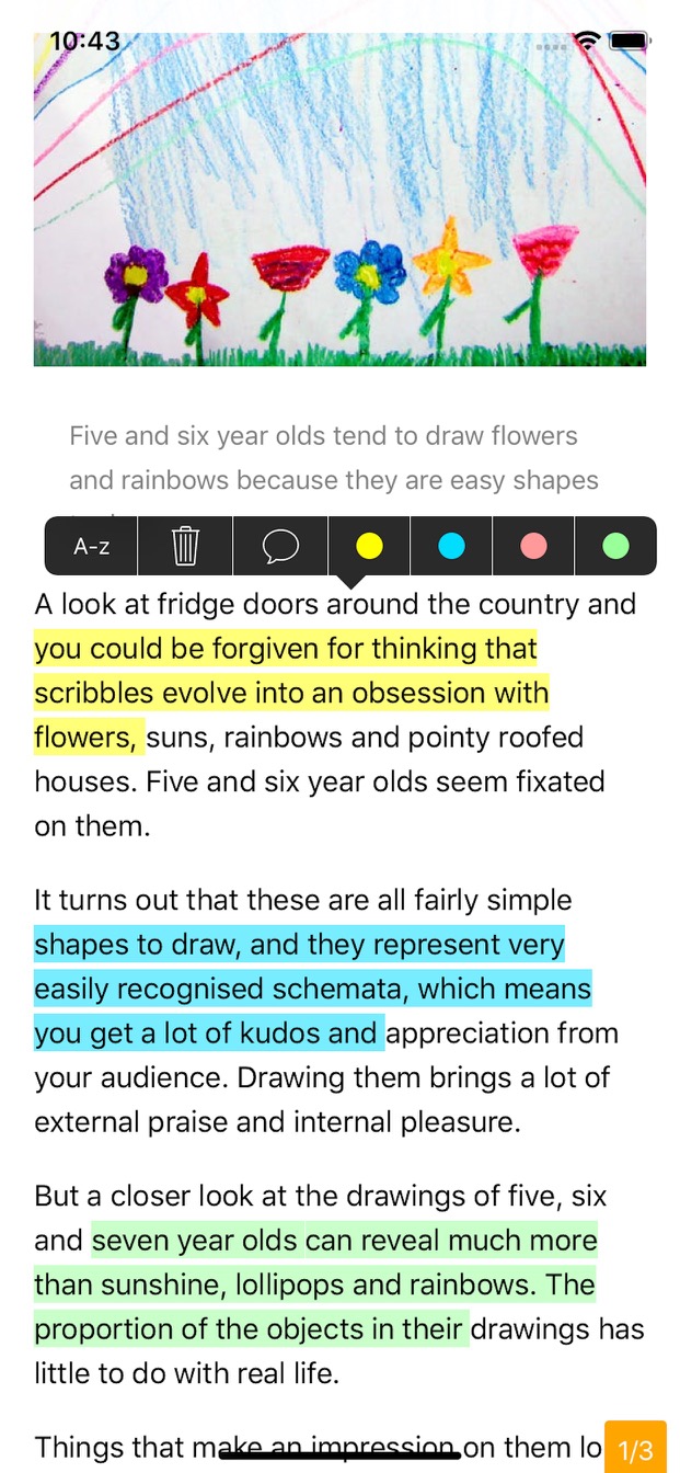 ReaderView - Reader mode for any webpage with a highlighter