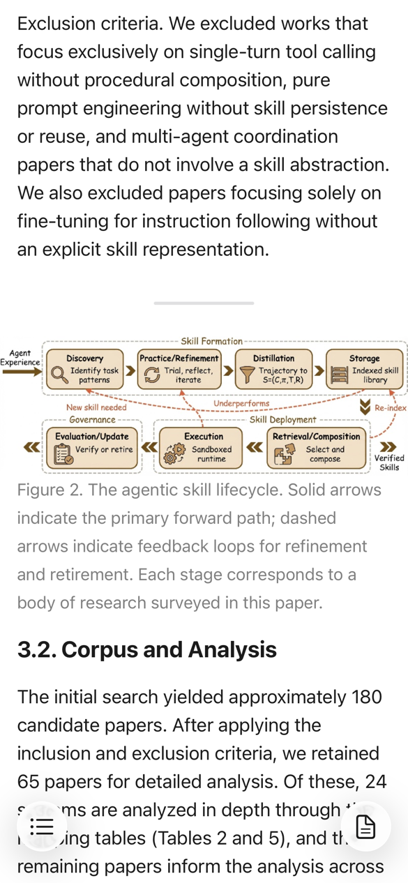 ReaderView PDF screenshot with figures, tables, and formulas