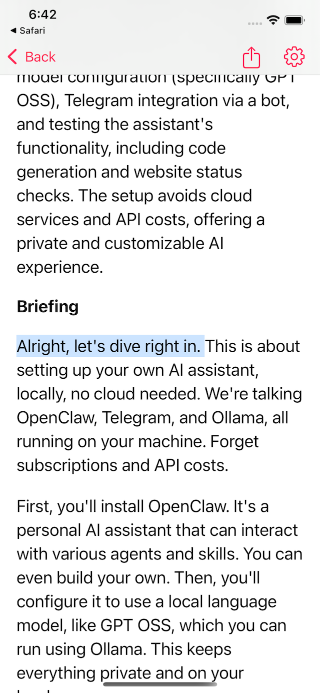 VoiceView - Instant AI summaries and audio overviews
